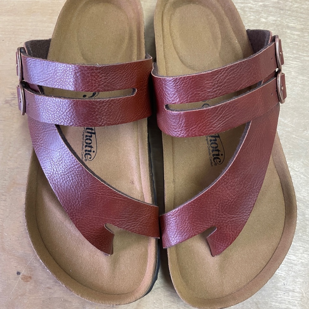 Brown Leather Sandals